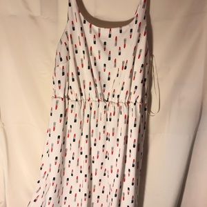 feminist red lip dress ✨🍓💋